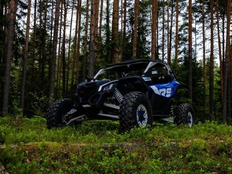 2025 BRP Can-Am Maverick X3 X RS Turbo RR, синий, 3500000 рублей, вид 2
