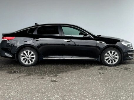 2017 Kia Optima IV, чёрный, 1730000 рублей, вид 4
