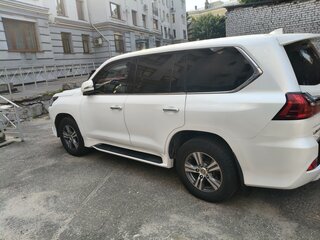 2021 Lexus LX 450d III Рестайлинг 2, белый, 7600000 рублей, вид 4