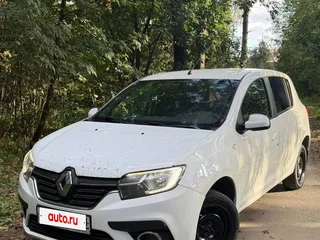 2020 Renault Sandero II Рестайлинг, красный, 400000 рублей, вид 3