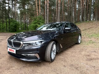 2018 BMW 5 серии 530i xDrive VII (G30/G31/G38), чёрный, 3300000 рублей, вид 5