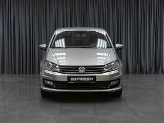 2018 Volkswagen Polo V Рестайлинг, серебристый, 1149000 рублей, вид 3