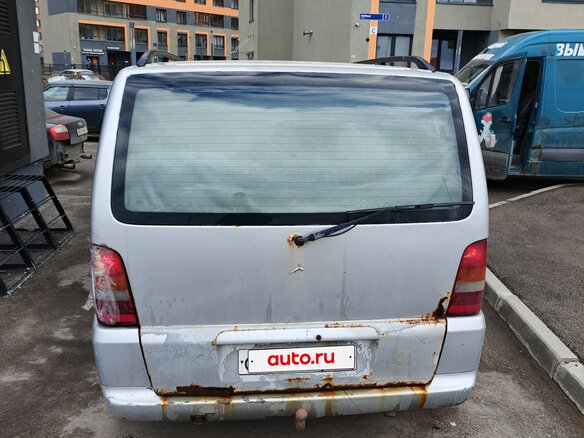 1998 Mercedes-Benz Vito 114 I (W638), серебристый, 310000 рублей - вид 3
