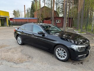 2017 BMW 5 серии 520d VII (G30/G31/G38), чёрный, 2870000 рублей, вид 3
