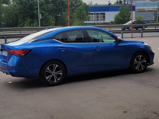 2021 Nissan Sentra VIII (B18), синий, 930000 рублей, вид 2