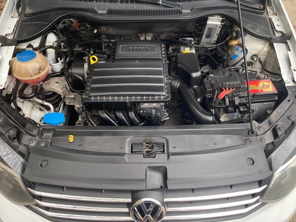 2017 Volkswagen Polo V Рестайлинг, белый, 1180000 рублей - вид 14