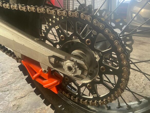 2017 KTM 250 EXC F, оранжевый - вид 6