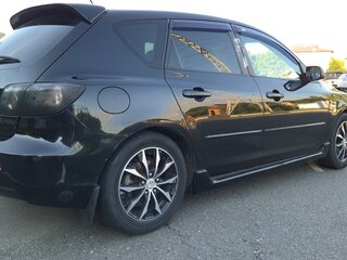 2008 Mazda 3 I (BK) Рестайлинг, чёрный, 800000 рублей, вид 5