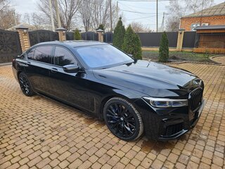 2021 BMW 7 серии Long 730Ld xDrive VI (G11/G12) Рестайлинг, чёрный, 5350000 рублей, вид 2
