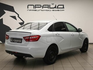2017 Lada (ВАЗ) Vesta I, белый, 645000 рублей, вид 3