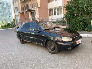 2008 Chevrolet Lanos I, чёрный, 90000 рублей, вид 3
