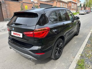 2018 BMW X1 18d sDrive II (F48), чёрный, 2390000 рублей, вид 3