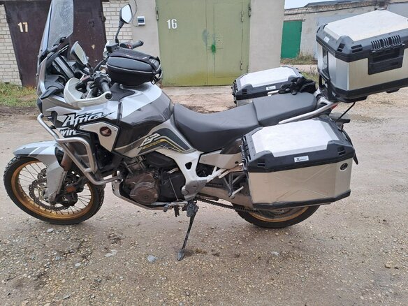 2019 Honda CRF 1000L Africa Twin, серый, 1400000 рублей
