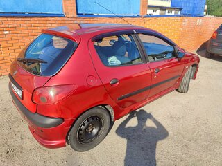 2007 Peugeot 206, красный, 295000 рублей, вид 4