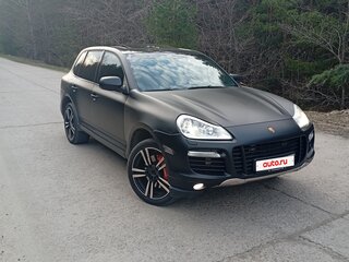 2007 Porsche Cayenne Turbo I Рестайлинг (957), чёрный, 1000000 рублей, вид 3
