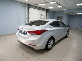 2013 Hyundai Elantra V (MD) Рестайлинг, серебристый, 1049000 рублей, вид 3