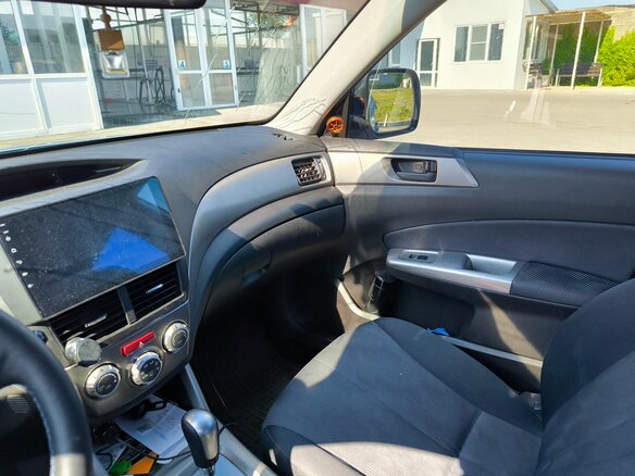 2008 Subaru Forester III, серый, 1150000 рублей - вид 11