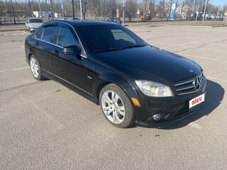 2008 Mercedes-Benz C-Класс 280 III (W204), чёрный, 1000000 рублей, вид 2