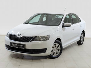 2019 Skoda Rapid I Рестайлинг, белый, 875000 рублей, вид 1