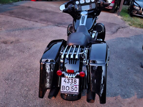 2017 Harley-Davidson Street Glide, чёрный, 1250000 рублей - вид 6