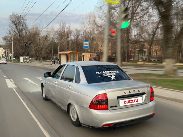 2007 Lada (ВАЗ) Priora I, серебристый, 210000 рублей - вид 5