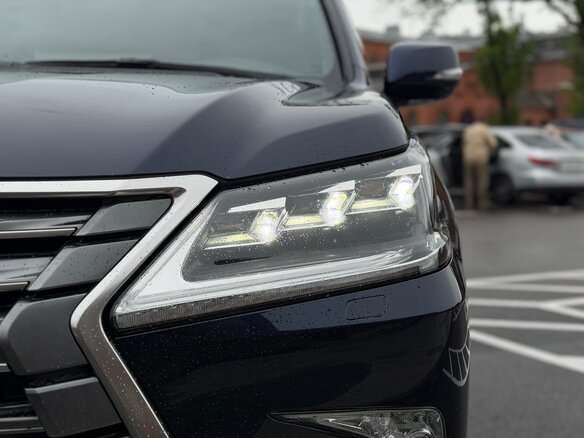 2018 Lexus LX 570 III Рестайлинг 2, синий, 7145000 рублей - вид 14