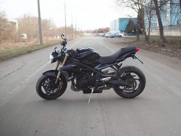 2013 Triumph Street Triple, чёрный, 519000 рублей - вид 1