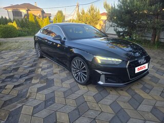 2020 Audi A5 Sportback 45 TFSI II (F5) Рестайлинг, чёрный, 3700000 рублей, вид 2