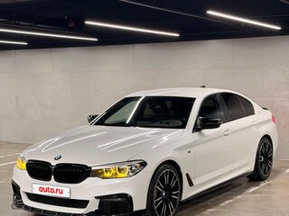 2019 BMW 5 серии 520i VII (G30/G31/G38), белый, 2700000 рублей, вид 1