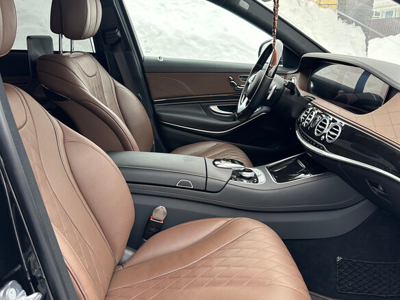 2020 Mercedes-Benz Maybach S-Класс 450 I (X222) Рестайлинг, чёрный - вид 16