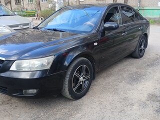 2006 Hyundai Sonata V (NF), чёрный, 570000 рублей, вид 1
