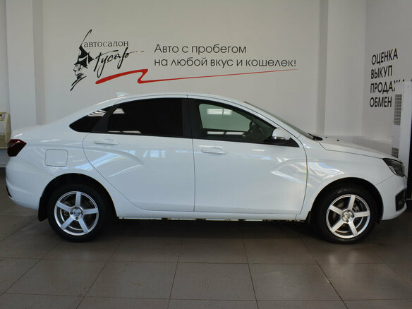 2023 Lada (ВАЗ) Vesta I Рестайлинг (NG), белый, 1309000 рублей - вид 3