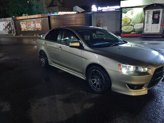 2008 Mitsubishi Lancer X, бежевый, 950000 рублей, вид 2