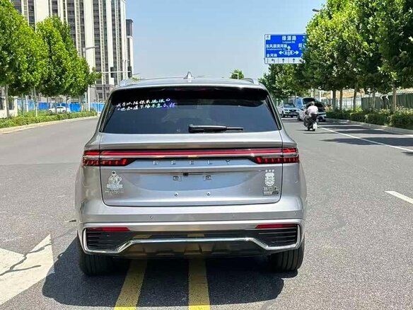 2026 Geely Monjaro (Xingyue L) I Рестайлинг 2 (China Market), серый - вид 4