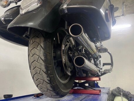 2008 Yamaha XV 1700 Road Star, чёрный, 690000 рублей, вид 4
