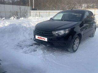 2021 Lada (ВАЗ) Granta I Рестайлинг, чёрный, 550000 рублей, вид 4