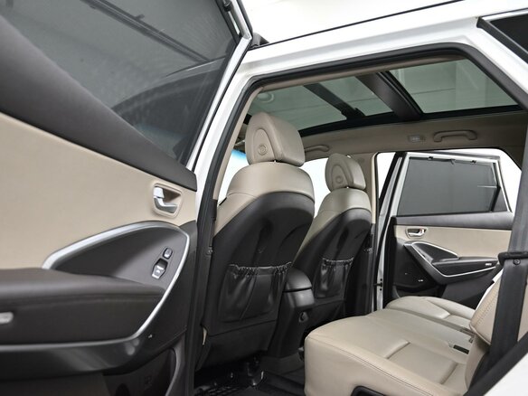 2017 Hyundai Santa Fe III Рестайлинг, белый - вид 15