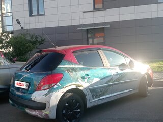 2010 Peugeot 207 I Рестайлинг, красный, 250000 рублей, вид 4