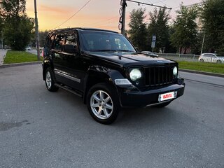 2008 Jeep Cherokee IV (KK), чёрный, 1200000 рублей, вид 3
