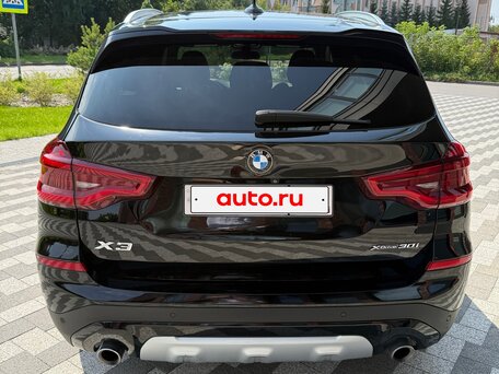2020 BMW X3 30i xDrive III (G01), чёрный, 3650000 рублей, вид 5