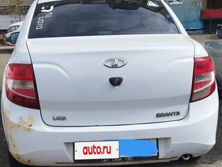 2012 Lada (ВАЗ) Granta I, белый, 300000 рублей, вид 4