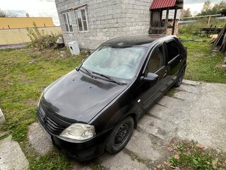 2010 Renault Logan I Рестайлинг, чёрный, 290000 рублей, вид 1