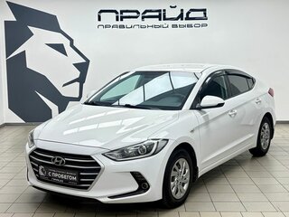 2018 Hyundai Elantra VI (AD), белый, 1549000 рублей, вид 1