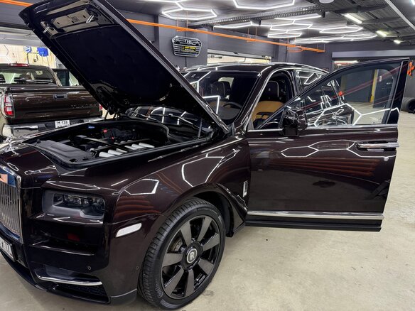 2019 Rolls-Royce Cullinan I (Series I), коричневый - вид 3