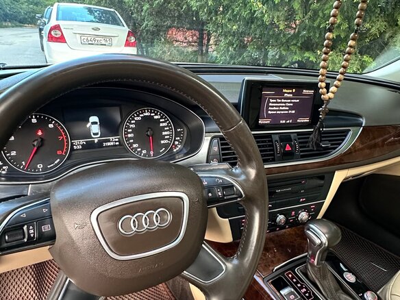 2011 Audi A6 IV (C7), белый, 1650000 рублей - вид 14