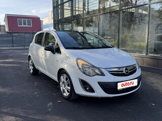 2012 Opel Corsa D Рестайлинг II, белый, 839000 рублей, вид 1