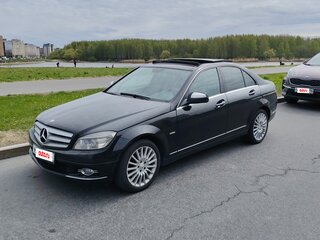 2008 Mercedes-Benz C-Класс 200 III (W204), чёрный, 1000000 рублей, вид 1