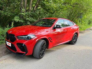 2022 BMW X6 M Competition III (F96), красный, 10000000 рублей, вид 4