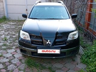 2007 Mitsubishi Outlander I, чёрный, 900000 рублей, вид 1