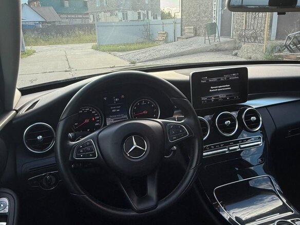 2014 Mercedes-Benz C-Класс 180 IV (W205), чёрный, 2100000 рублей - вид 6